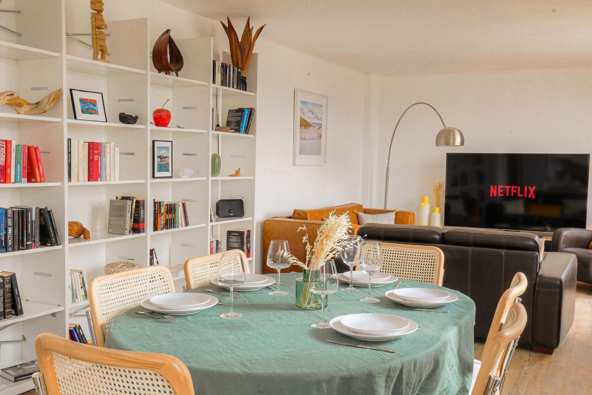Et Chaleureux Avec Garage Prive Appartement