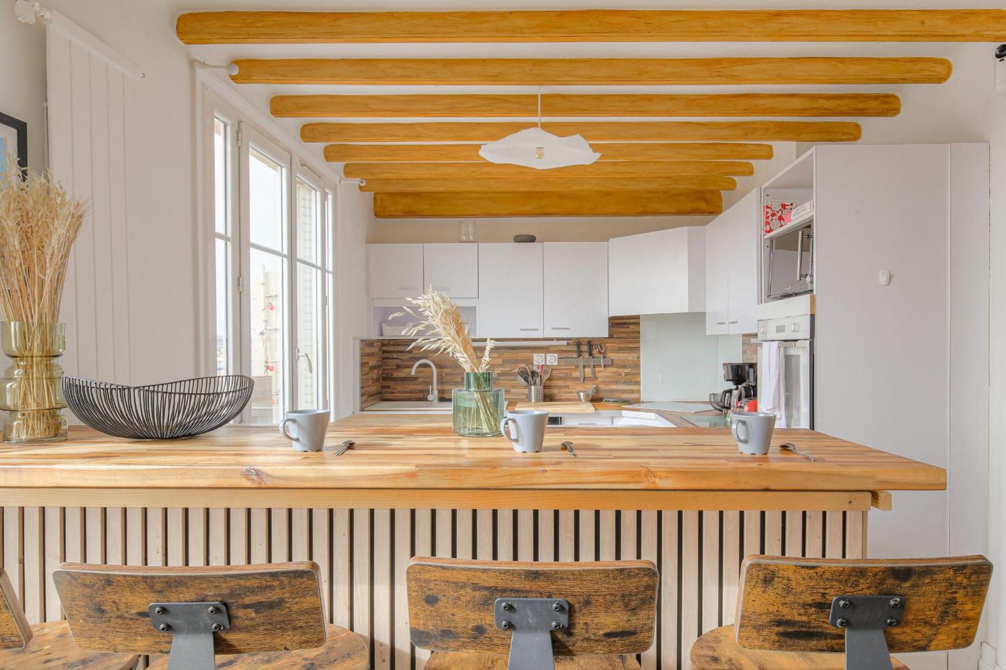 Et Chaleureux Avec Garage Prive Appartement